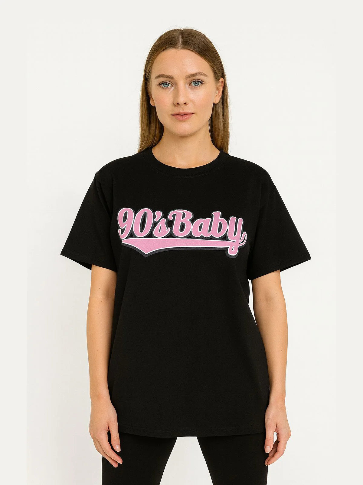 Ladies 90’s Baby Oversized Tshirt