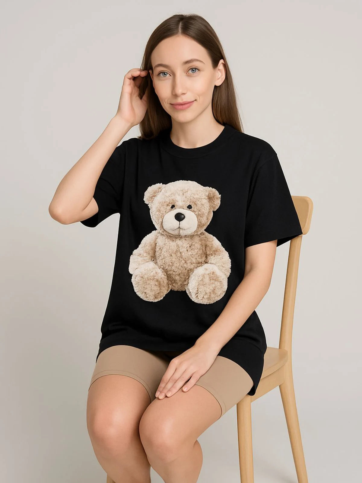 Ladies Teddy Bear Oversized Tshirt