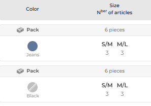 Two-piece denim casual outfit