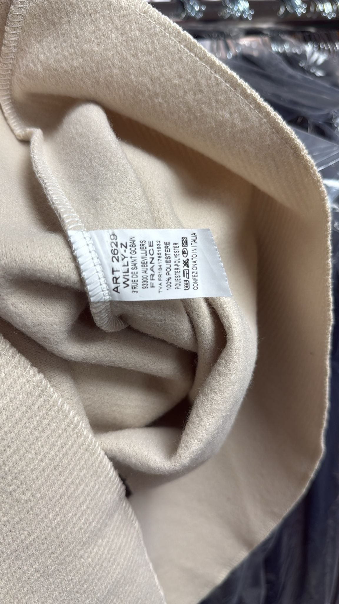 Ladies Italian belted cape