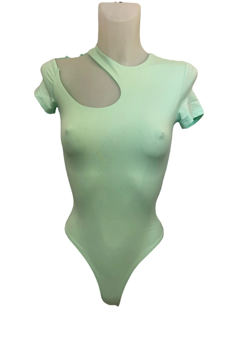 LOLA – Asymmetrical off-shoulder bodysuit