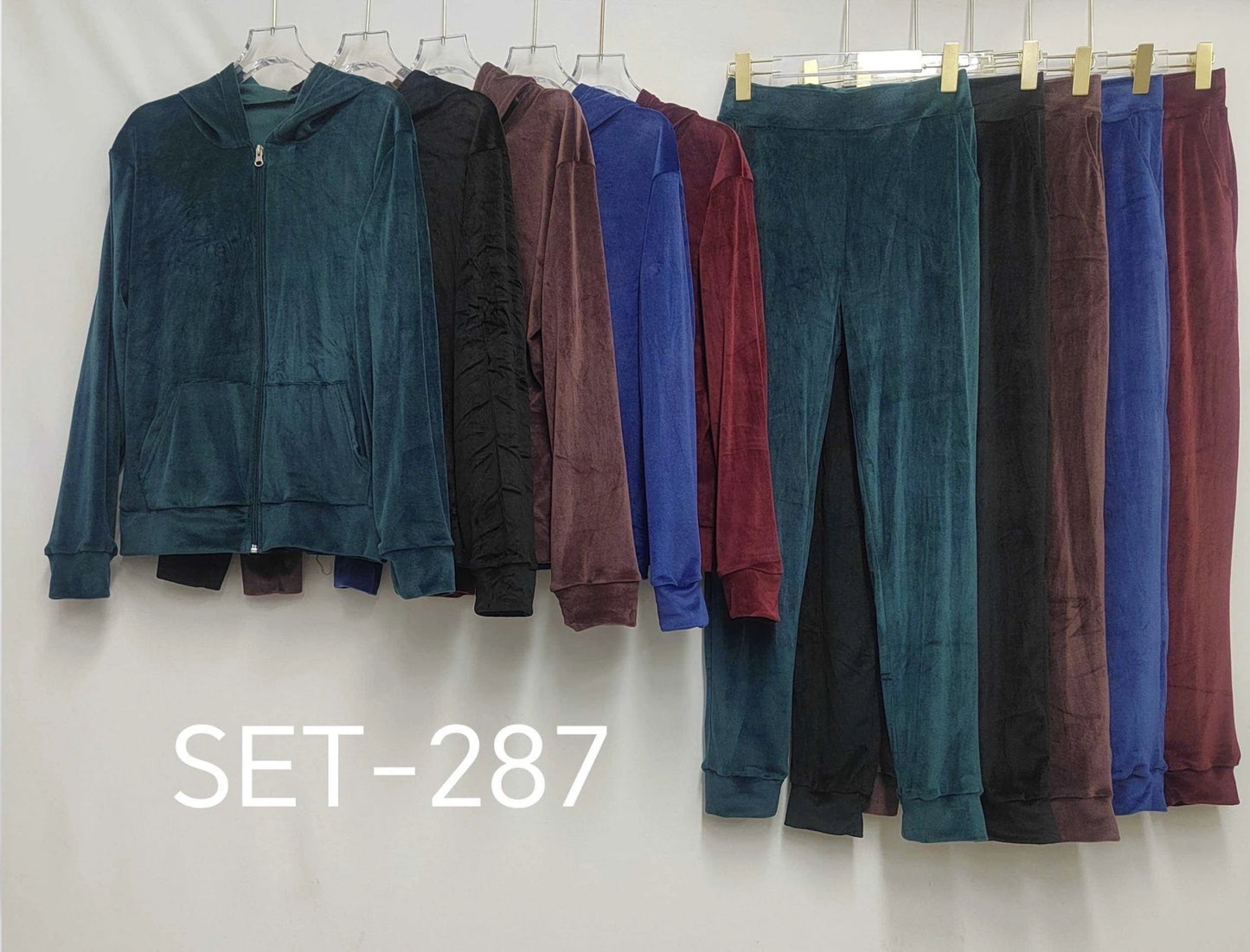 Sweet velvet vesting set