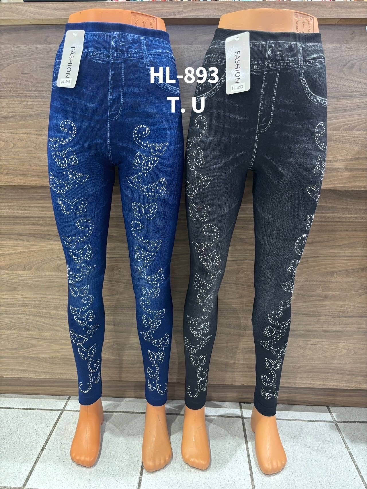 butterfly pattern leggings