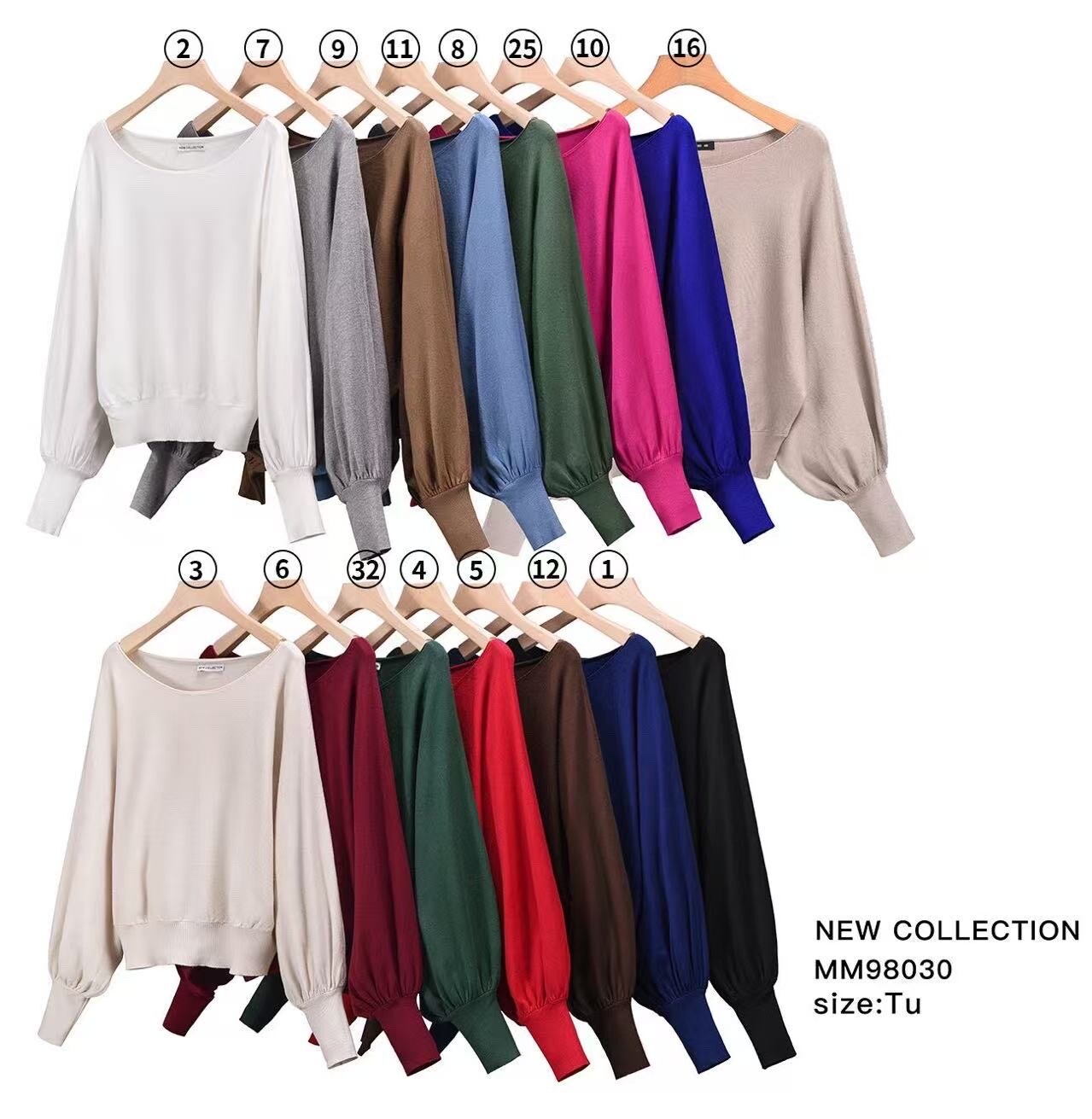 Long sleeve relaxed sweater