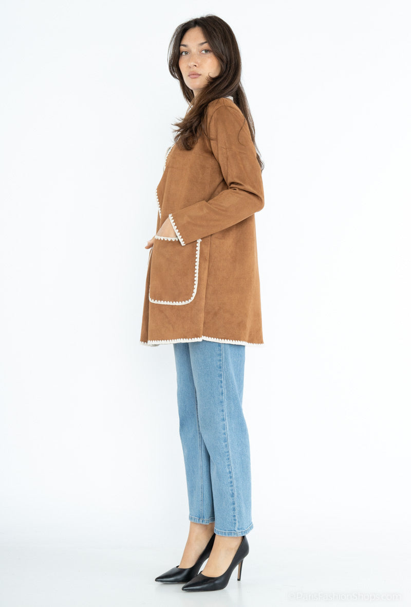 Suede jacket