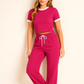 Contrast Trouser Set