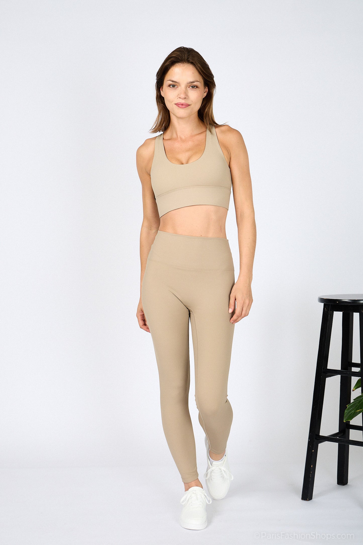 Yoga leggings and sports bra set