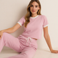Contrast Trouser Set