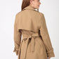 ALTHEA Trench Coat – Long Elegant Belted