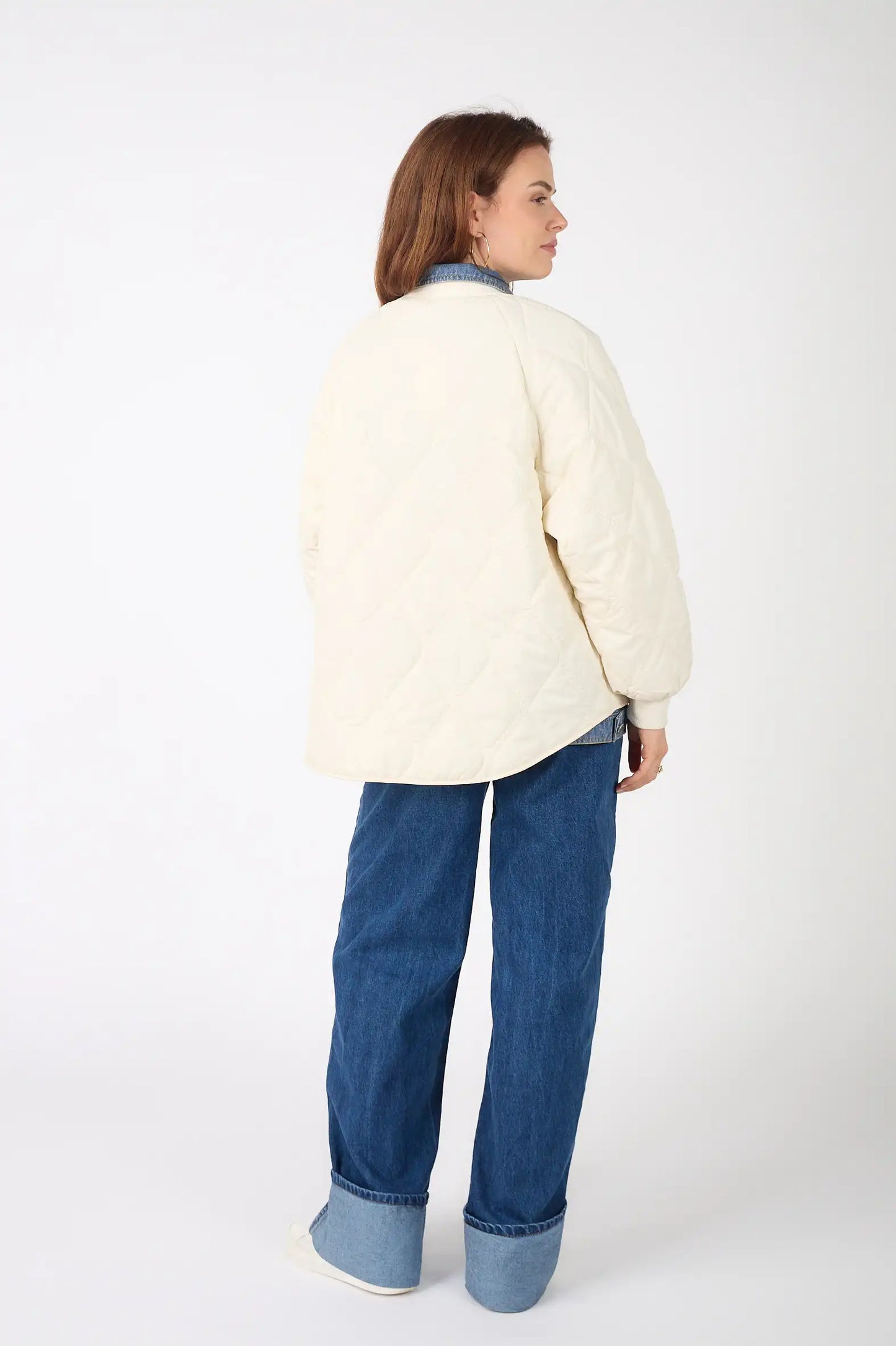 NAYA Jacket – Quilted Denim Mix