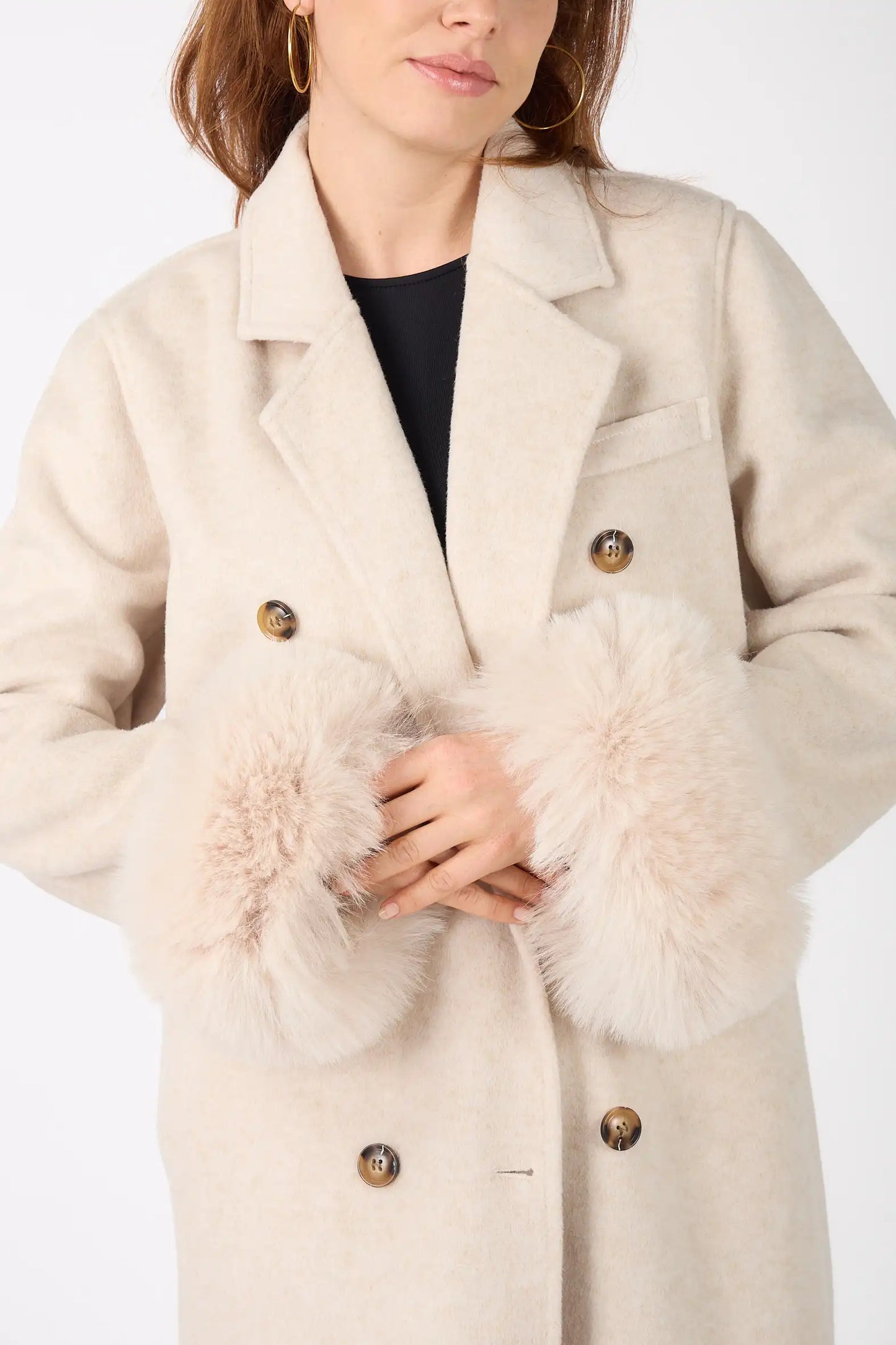 AURORA Coat – Premium Wool & Soft Cuffs