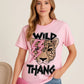 Ladies Wild Thang  Oversized T-shirt