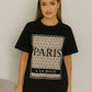 Ladies Paris A LA Mode Oversized Tshirt
