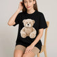 Ladies Teddy Bear Oversized Tshirt
