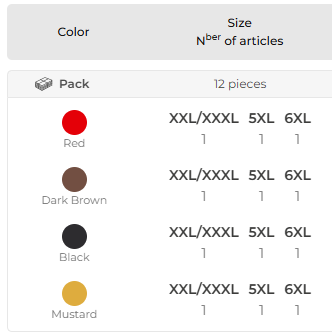 Large -Size Cura Comfort pants