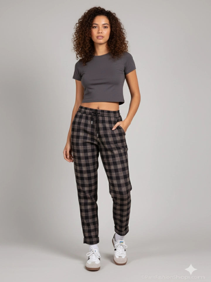 Classic checkered pants