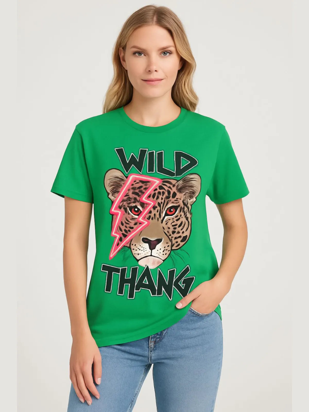 Ladies Wild Thang  Oversized T-shirt