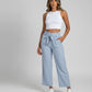 Tile Pants with minimalist Color Threads
