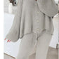 4 button cardigan and trousers set