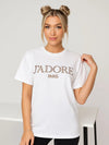 Ladies Jadore Paris Oversized T-shirt