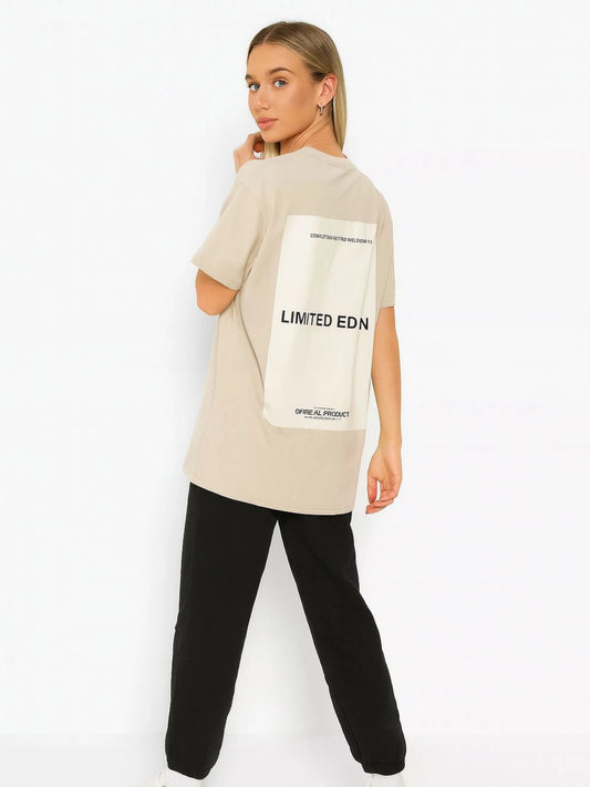 Ladies Limited Edition Oversized Tshirt