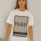 Ladies Paris A LA Mode Oversized Tshirt