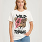Ladies Wild Thang  Oversized T-shirt