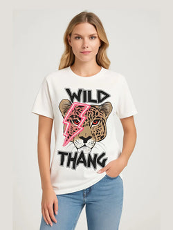 Ladies Wild Thang  Oversized T-shirt
