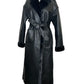 ARCTIC - Faux fur lined coat with adjustable belt