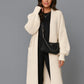 Long balloon sleeve cardigan