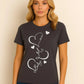 Love Me Baby” Heart Print T-Shirt