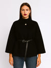 Ladies Italian belted cape