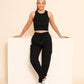 Ladies Wide Leg Cargo Trouser