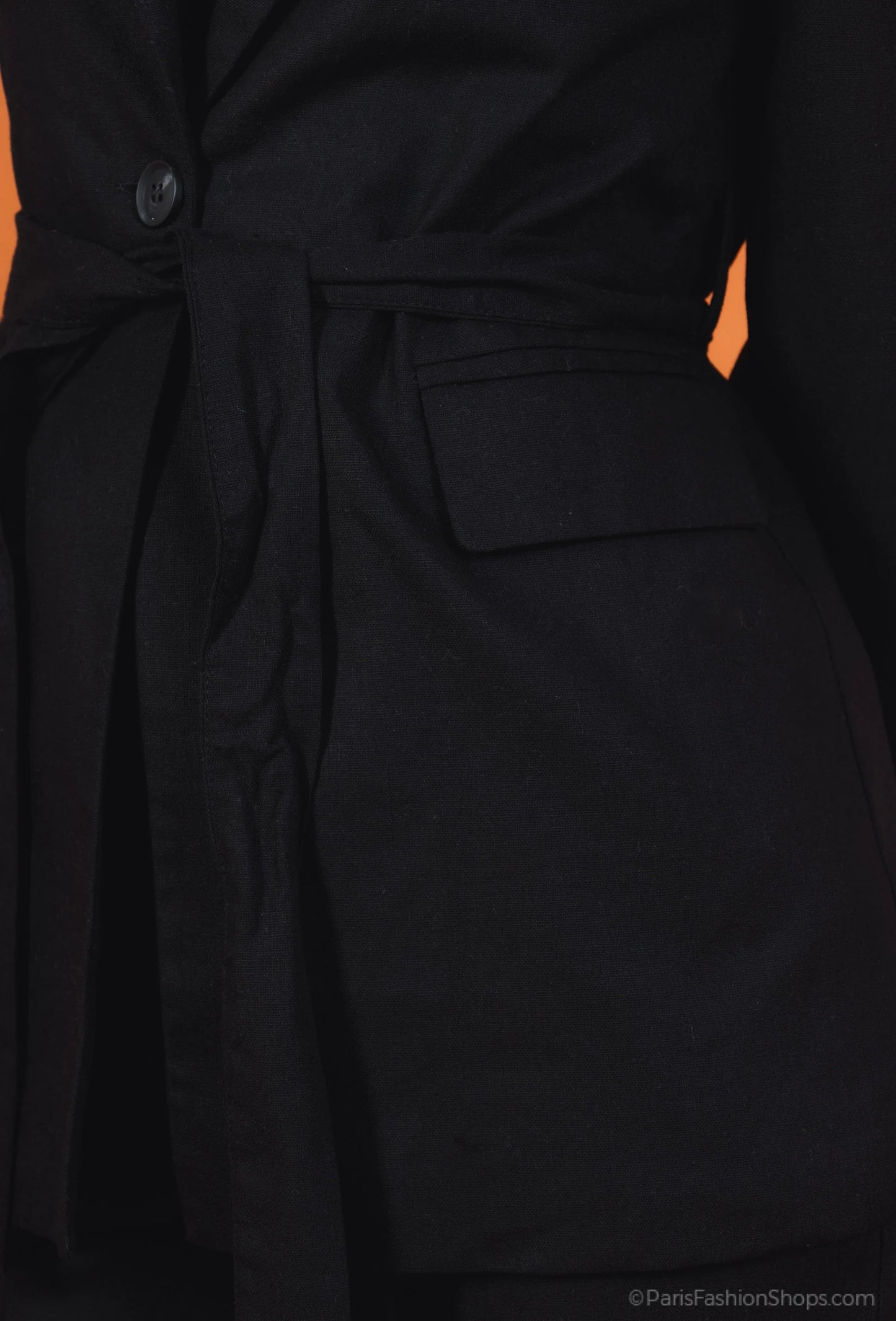 Light blazer with belt