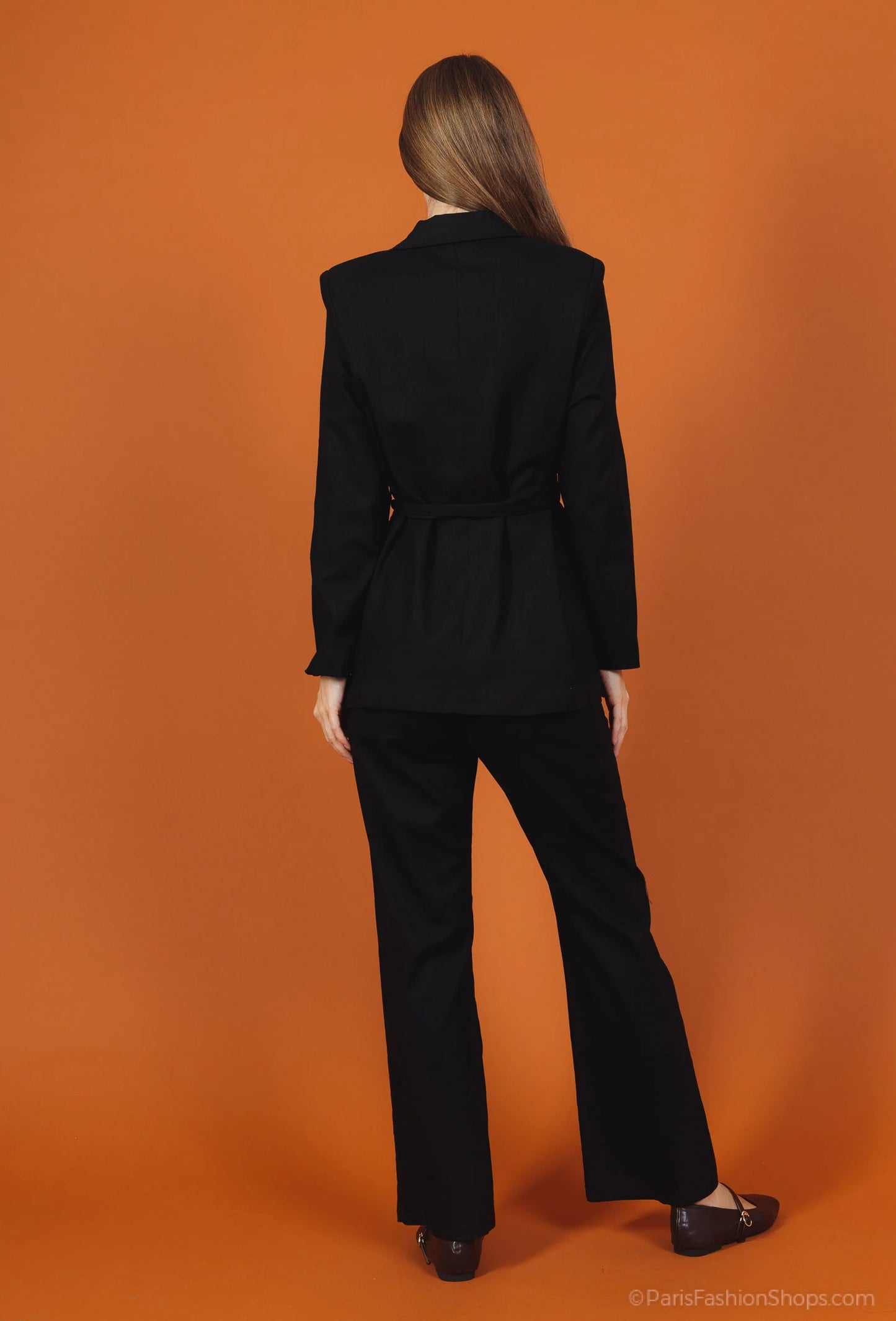 Light blazer with belt