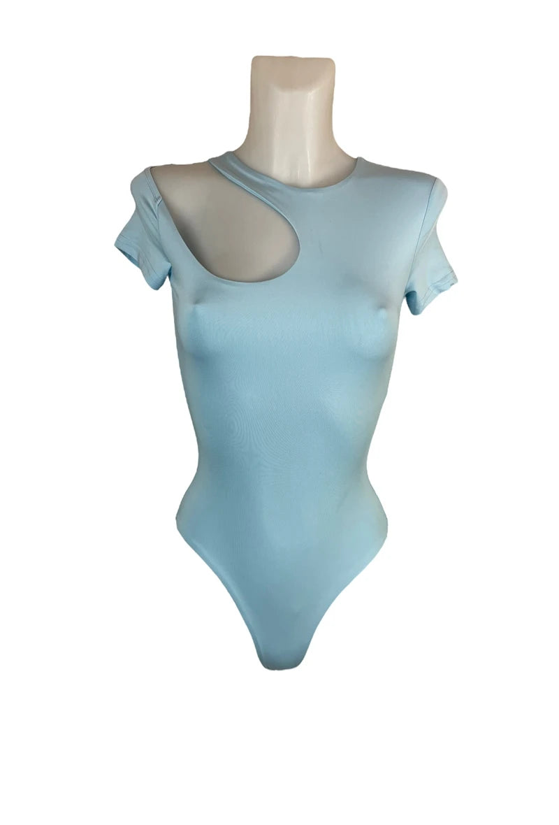 LOLA – Asymmetrical off-shoulder bodysuit