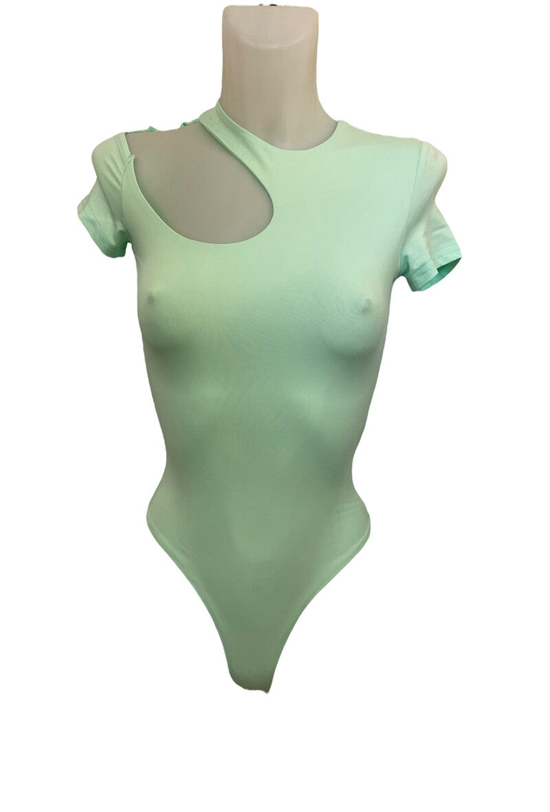 LOLA – Asymmetrical off-shoulder bodysuit