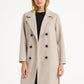 Ladies long sleeve with button coat