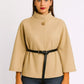 Ladies Italian belted cape