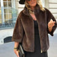 Faux Fur Cape – Premium Edition