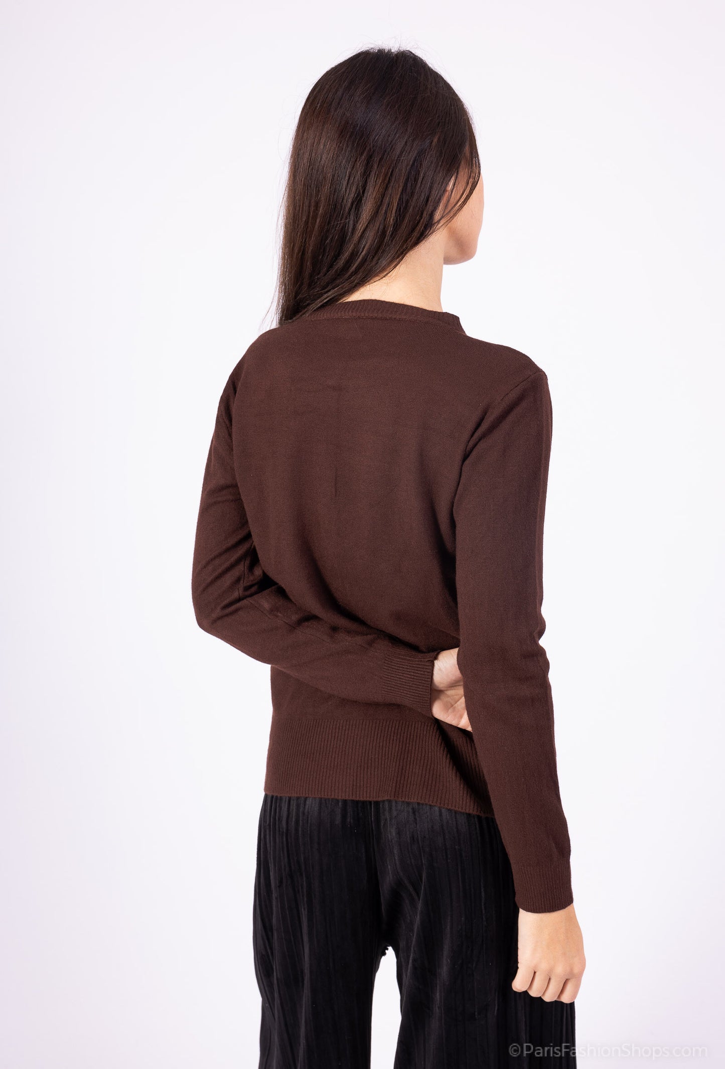 Women's Soft Knit Open-Front Cardigan