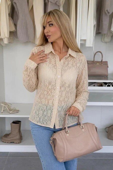 Elegant lace shirt