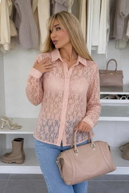 Elegant lace shirt