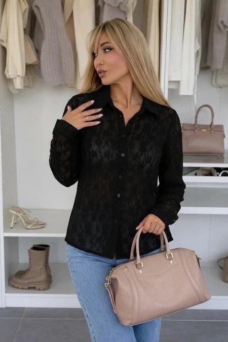 Elegant lace shirt
