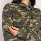 Camo print shirt