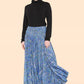 Summer 2025 Collection - Women's Skirt Pants Big Floral Rosette 813P14-G
