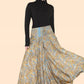 Summer 2025 Collection - Women's Skirt Pants Big Floral Rosette 813P14-G