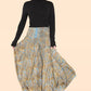 Summer 2025 Collection - Women's Skirt Pants Big Floral Rosette 813P14-G