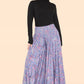 Summer 2025 Collection - Women's Skirt Pants Big Floral Rosette 813P14-G