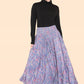Summer 2025 Collection - Women's Skirt Pants Big Floral Rosette 813P14-G